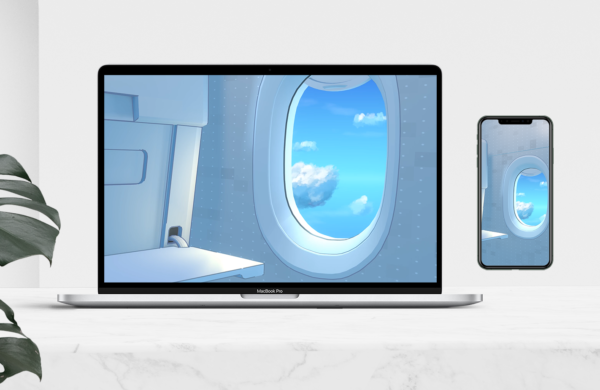 Airplane window wallpapers