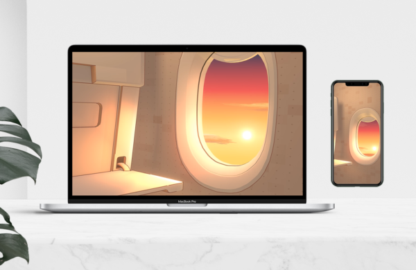 Airplane window wallpapers - Image 3